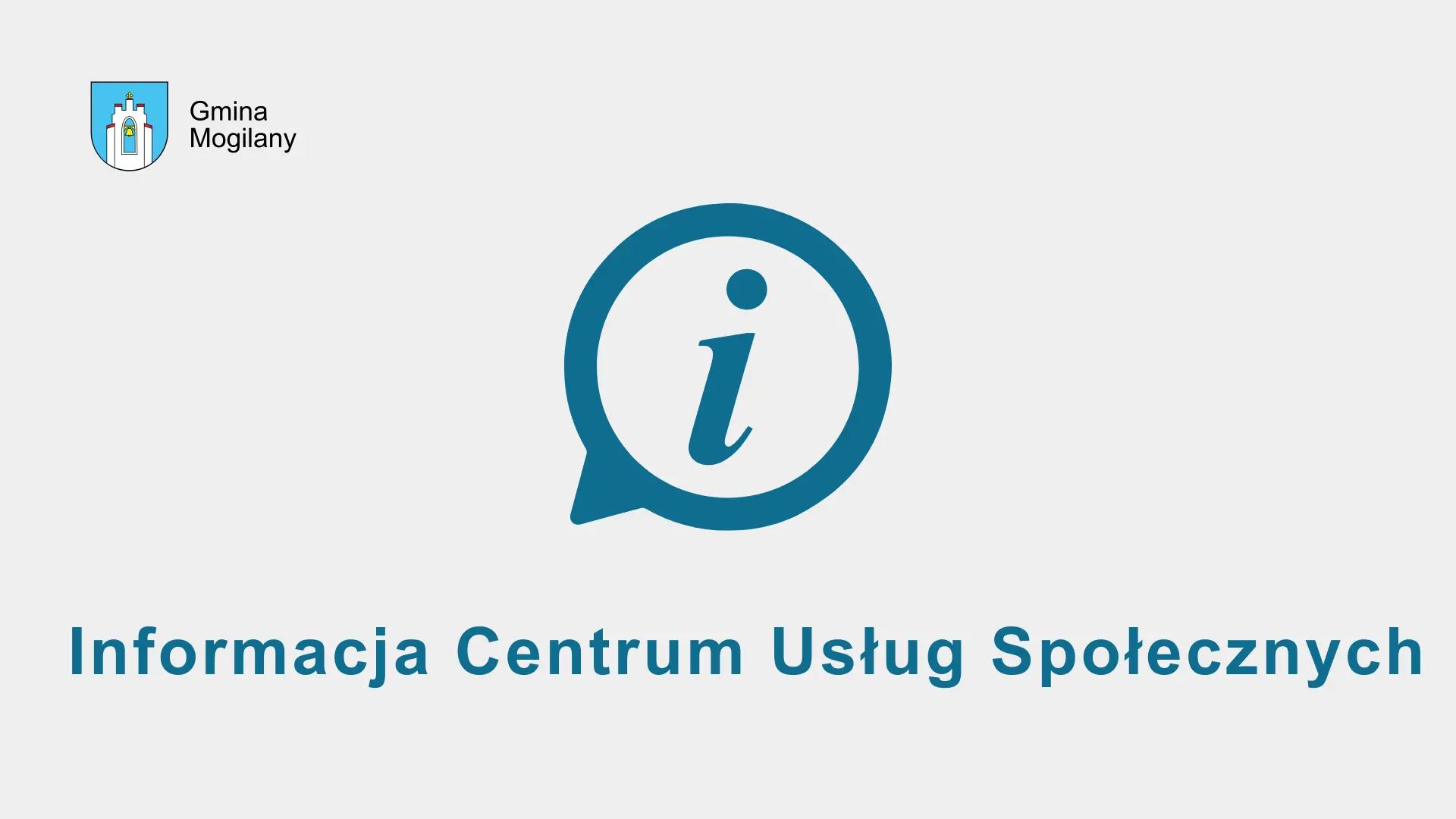 Grafika z znakiem informacja